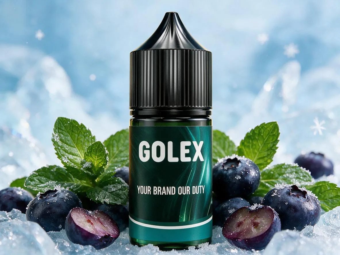 GOLEX PASSION blueberry flavor scene